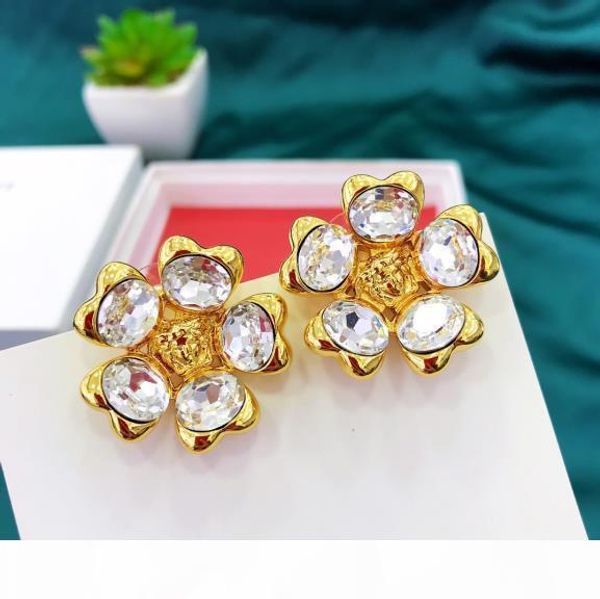 new wild flower and diamond fashion designer earrings luxury designer jewelry women earrings, Golden
new wild flower and diamond fashion designer earrings luxury designer jewelry women earrings, Golden
