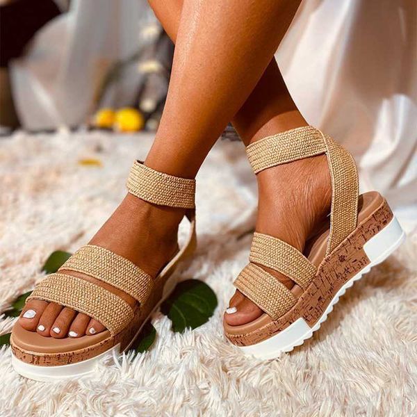 sandals rimocy summer flat platform women plus size thick bottom casual shoes woman slip on strap cross cool female, Black
sandals rimocy summer flat platform women plus size thick bottom casual shoes woman slip on strap cross cool female, Black
