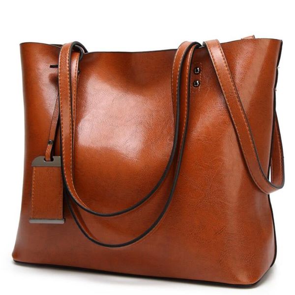 women bag oil wax women's leather handbags luxury lady hand bags with purse pocket women messenger bag big tote sac bols 
women bag oil wax women's leather handbags luxury lady hand bags with purse pocket women messenger bag big tote sac bols