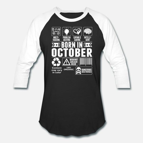 born in october t shirt men customize cotton o-neck clothes crazy funny summer style kawaii shirt
born in october t shirt men customize cotton o-neck clothes crazy funny summer style kawaii shirt