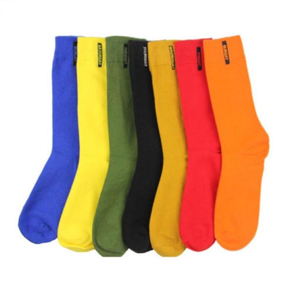 men's socks 7 colors man happy funny embroidery gentleman breathable sweat releasing business cotton solid crew harajuku, Black
men's socks 7 colors man happy funny embroidery gentleman breathable sweat releasing business cotton solid crew harajuku, Black