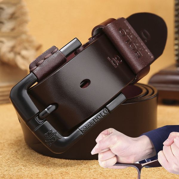 hi-tie men's belt vintage casual pin buckle belts for men layer genuine leather luxury belt strap classic cowboy, Black;brown
hi-tie men's belt vintage casual pin buckle belts for men layer genuine leather luxury belt strap classic cowboy, Black;brown