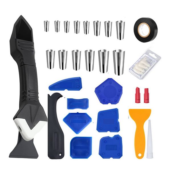caulking tools kit caulk nozzle applicator finisher kit sealant finishing tool grout scraper
caulking tools kit caulk nozzle applicator finisher kit sealant finishing tool grout scraper