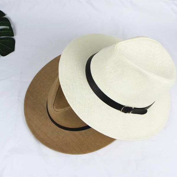 spring and summer men belt buckle hat fold wide brim billycock sag bowler jazz fedora panama casual hats 5.21, Blue;gray
spring and summer men belt buckle hat fold wide brim billycock sag bowler jazz fedora panama casual hats 5.21, Blue;gray