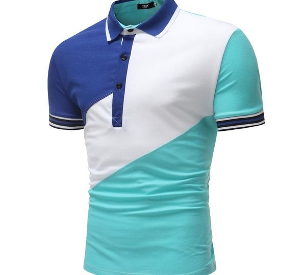 summer fashion light green mens hipster patchwork polo shirt camisa masculina casual short sleeve polo jerseys 1501-p11, White;black
summer fashion light green mens hipster patchwork polo shirt camisa masculina casual short sleeve polo jerseys 1501-p11, White;black