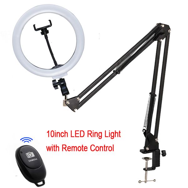 10 «» photo studio led селй ring light 3 цвета 3200k-5600k фото телефон видео заполняющая свет с длинной рукой ленивого телефона владелец
10 «» photo studio led селй ring light 3 цвета 3200k-5600k фото телефон видео заполняющая свет с длинной рукой ленивого телефона владелец