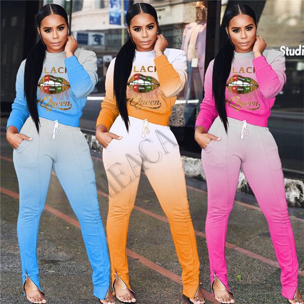 женщины губа черных костюмов queen letters пуловеры толстовка толстовка брюки outfit zipper брюки sweatsuit 2pcs gradient свитер костюм d860, White
женщины губа черных костюмов queen letters пуловеры толстовка толстовка брюки outfit zipper брюки sweatsuit 2pcs gradient свитер костюм d860, White