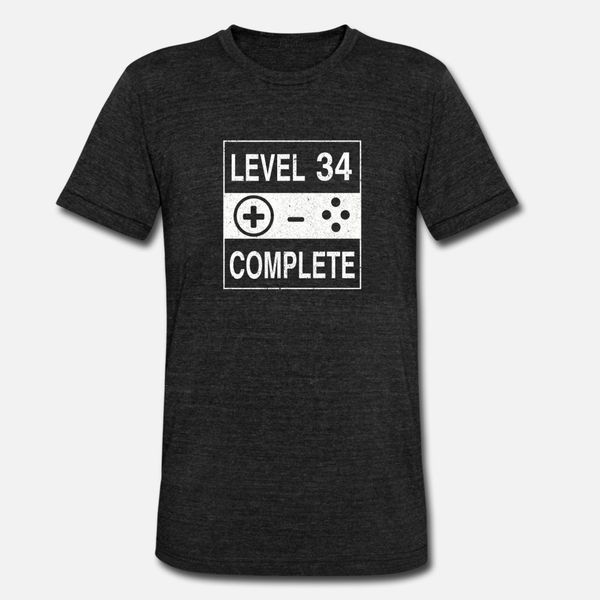 level 34 complete t shirt men personalized short sleeve s-xxxl letters cute authentic summer cool shirt
level 34 complete t shirt men personalized short sleeve s-xxxl letters cute authentic summer cool shirt