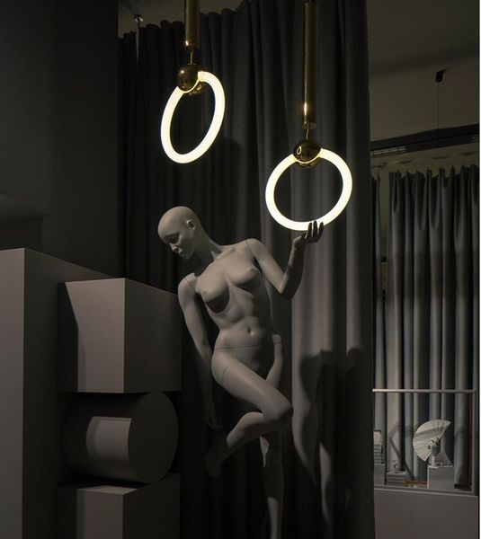 bedroom bedside bar single head chandelier model room nordic creative personality ring restaurant chandelier
bedroom bedside bar single head chandelier model room nordic creative personality ring restaurant chandelier