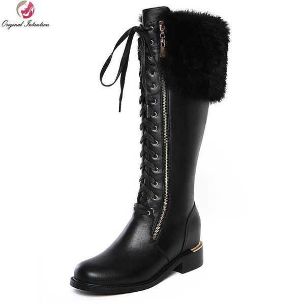 boots original intention elegant women knee high round toe height increasing high-quality black shoes woman us size 4-10
boots original intention elegant women knee high round toe height increasing high-quality black shoes woman us size 4-10