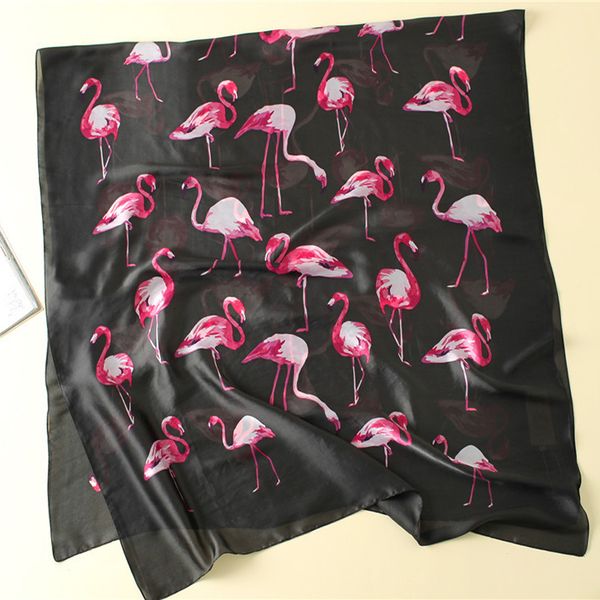 animal silk scarf fashion women/ladies digital printing flamingo soft foulard pure silk wraps shawls scarves, Blue;gray
animal silk scarf fashion women/ladies digital printing flamingo soft foulard pure silk wraps shawls scarves, Blue;gray