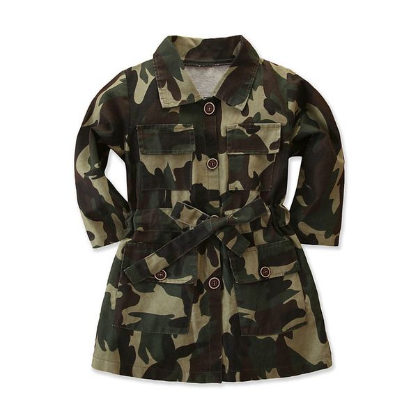 melario toddler girls trench fashion camouflage long trench coats girl kids casual outerwear with sashes cool outfit, Blue;gray
melario toddler girls trench fashion camouflage long trench coats girl kids casual outerwear with sashes cool outfit, Blue;gray