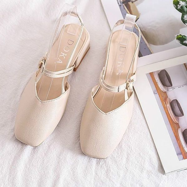sandals 2021 lady mid-heeled buckle casual shoes wild round head thick heel super quality chaussures, Black
sandals 2021 lady mid-heeled buckle casual shoes wild round head thick heel super quality chaussures, Black