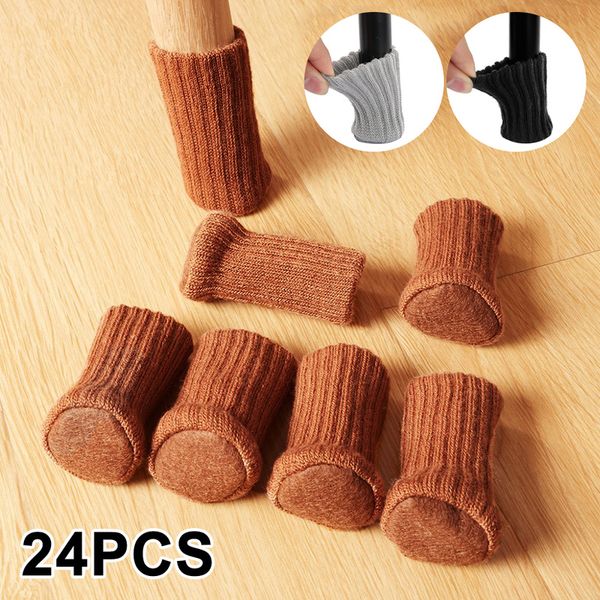 24pcs double knit chair table leg pads socks cloth floor doorknob protectors for furniture feet anti-slip sleeve cover
24pcs double knit chair table leg pads socks cloth floor doorknob protectors for furniture feet anti-slip sleeve cover