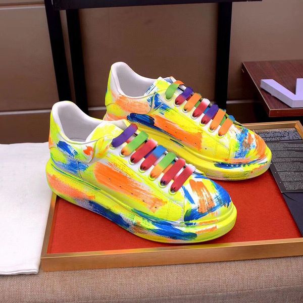 мужчины серебристых ботинок платформы желтого краска дизайнер кроссовки всплеск граффити 3m reflective кожа ins популярной женские повседнев, Black
мужчины серебристых ботинок платформы желтого краска дизайнер кроссовки всплеск граффити 3m reflective кожа ins популярной женские повседнев, Black