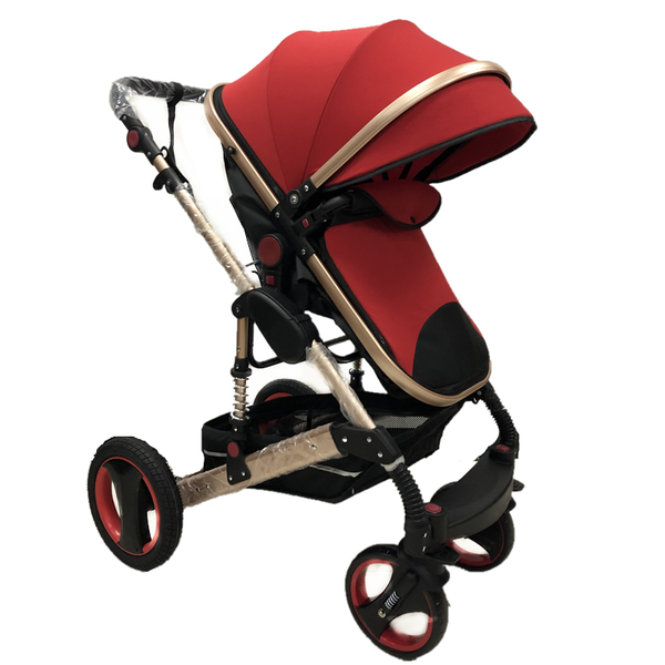red color baby stroller 2 in 1 folding light four seasons multifunction 3 in 1 high landscape stroller
red color baby stroller 2 in 1 folding light four seasons multifunction 3 in 1 high landscape stroller