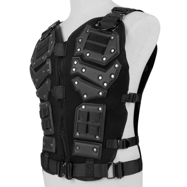 hunting jackets tactical vest protective multi-functional body armor outdoor paintball cs wargame protection equipment molle vests, Camo;black
hunting jackets tactical vest protective multi-functional body armor outdoor paintball cs wargame protection equipment molle vests, Camo;black