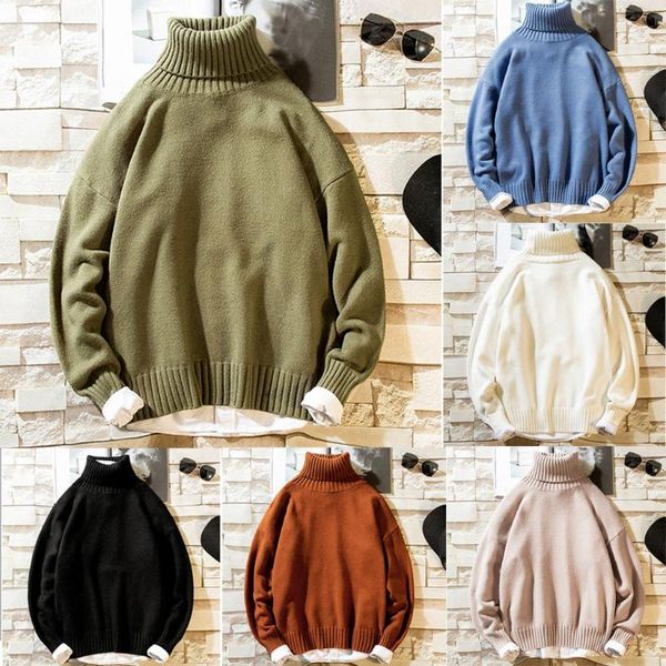 men's sweaters autumn winter casual long sleeve knitting male solid turtleneck warm, White;black
men's sweaters autumn winter casual long sleeve knitting male solid turtleneck warm, White;black