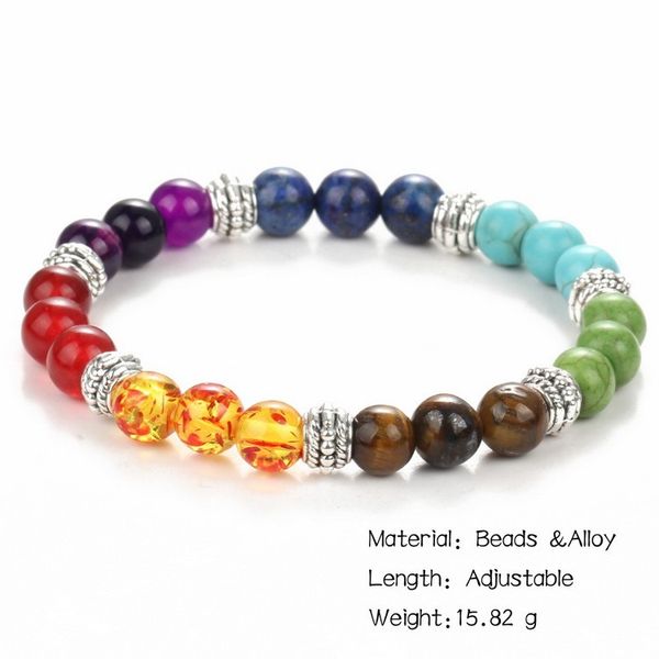 мода 7 чакра браслет мужчины черный лава healing баланс beads рэйки будда молитва природный камень йога браслет, Black
мода 7 чакра браслет мужчины черный лава healing баланс beads рэйки будда молитва природный камень йога браслет, Black