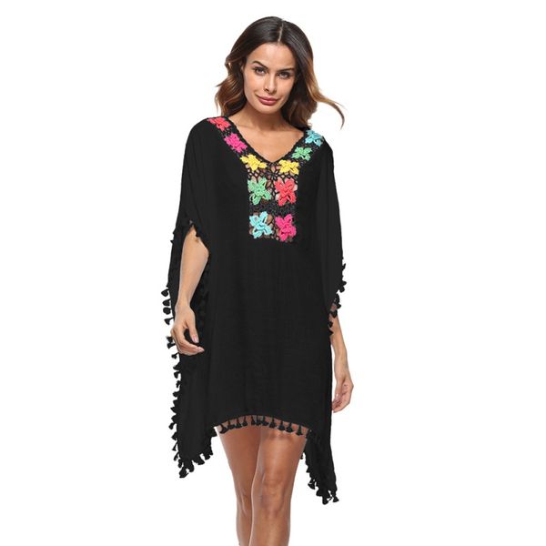 blackday summer women bathing suit tassel hollow crochet bikini cover up swimmingwear beach dresses hot, Black;gray
blackday summer women bathing suit tassel hollow crochet bikini cover up swimmingwear beach dresses hot, Black;gray