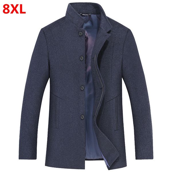 autumn and winter big size woolen coat men's stand collar loose plus size 8xl 7xl 6xl 5xl woolen coat jacket men's shirt tide, Black
autumn and winter big size woolen coat men's stand collar loose plus size 8xl 7xl 6xl 5xl woolen coat jacket men's shirt tide, Black