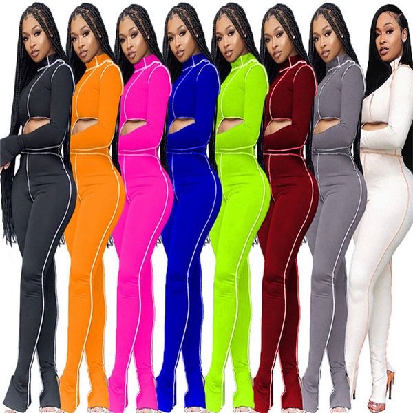 women two piece outfits irregular crop + pants legging sport suit fashion solid color linellae tracksuits club street wear ly8282, White
women two piece outfits irregular crop + pants legging sport suit fashion solid color linellae tracksuits club street wear ly8282, White