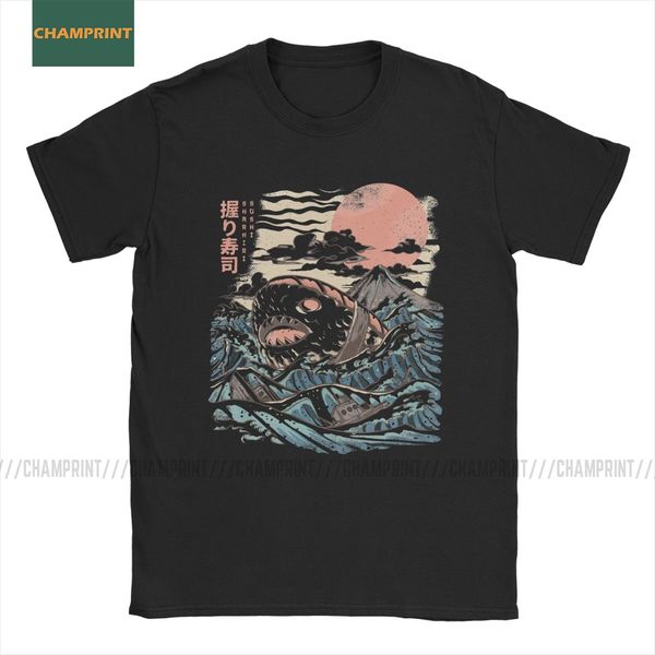 men's t-shirts sharkiri sushi humor pure cotton tee short sleeve food cute japan kawaii sashimi rice nigiri salmon fish t shirt
men's t-shirts sharkiri sushi humor pure cotton tee short sleeve food cute japan kawaii sashimi rice nigiri salmon fish t shirt