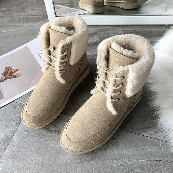 winter new snow boots women mao kou 2020 joker short tube cotton shoes lace-up plus velvet medium tube thick bottom short boot, Black
winter new snow boots women mao kou 2020 joker short tube cotton shoes lace-up plus velvet medium tube thick bottom short boot, Black