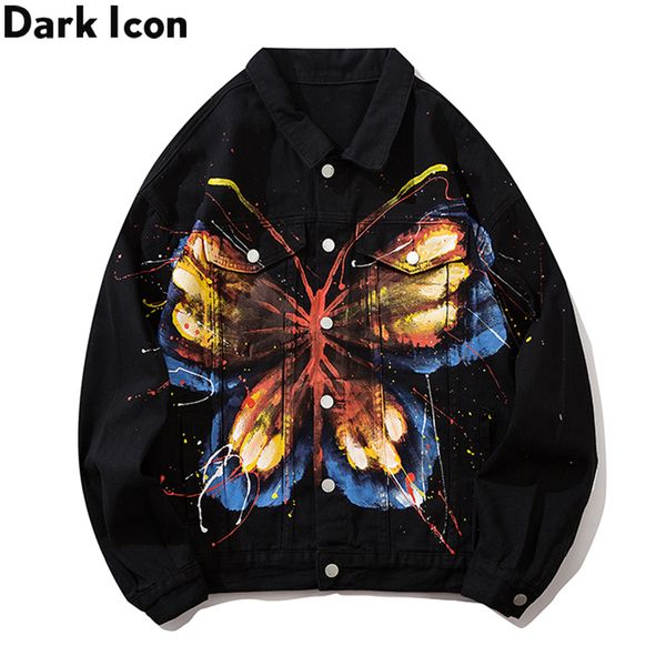 dark icon hand painting butterfly jean jacket men turn-down collar denim men's jackets streetwear clothing, Black;brown
dark icon hand painting butterfly jean jacket men turn-down collar denim men's jackets streetwear clothing, Black;brown