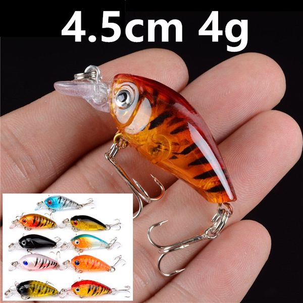 4.5cm 4g crank fishing hooks fishhooks 10# hook fishing lure hard baits & lures pesca fishing tackle accessories wholesale_19
4.5cm 4g crank fishing hooks fishhooks 10# hook fishing lure hard baits & lures pesca fishing tackle accessories wholesale_19
