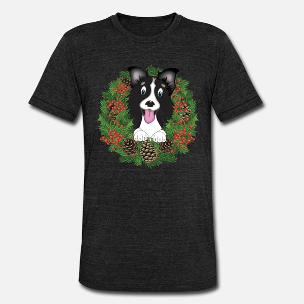 border collie in wreath t shirt men printed 100% cotton s-xxxl original fitness humor spring autumn novelty shirt
border collie in wreath t shirt men printed 100% cotton s-xxxl original fitness humor spring autumn novelty shirt