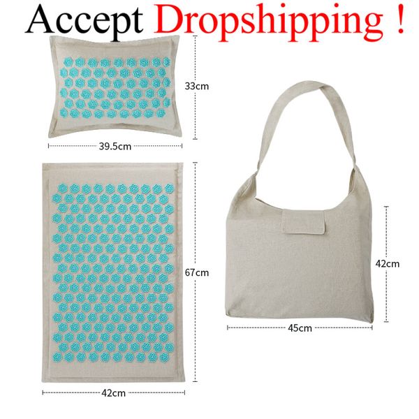 acupressure mat, massage mat and pillow set yoga mat relieve back, neck and sciatic pain, relax muscles, relieve
acupressure mat, massage mat and pillow set yoga mat relieve back, neck and sciatic pain, relax muscles, relieve