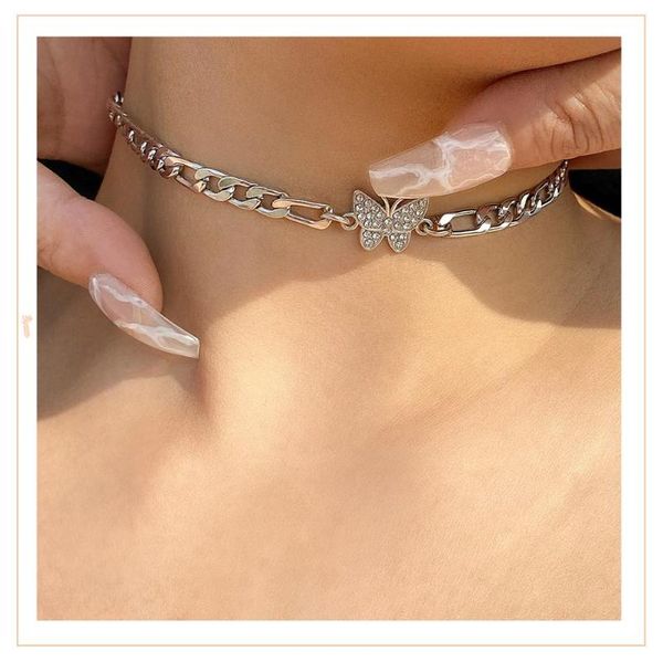 chokers old vintage one single butterfly necklace lolita cute weird choker bling glitter, Golden;silver
chokers old vintage one single butterfly necklace lolita cute weird choker bling glitter, Golden;silver