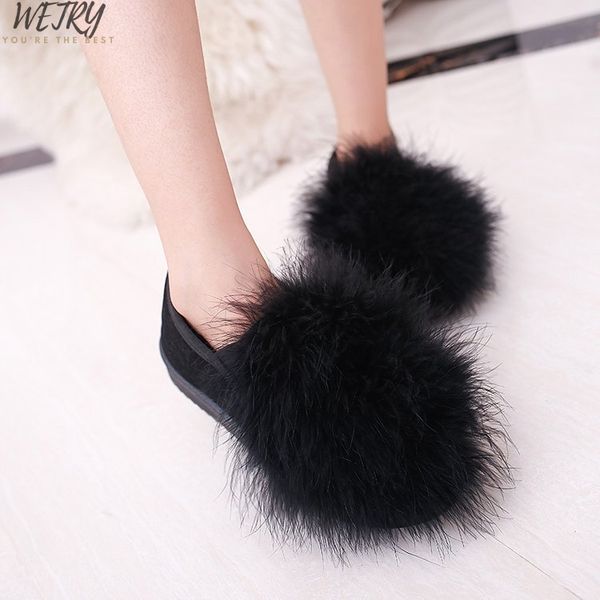 2020 fur flat shoes women home fluffy sliders comfort with feathers furry summer flats sweet ladies shoes, Black
2020 fur flat shoes women home fluffy sliders comfort with feathers furry summer flats sweet ladies shoes, Black