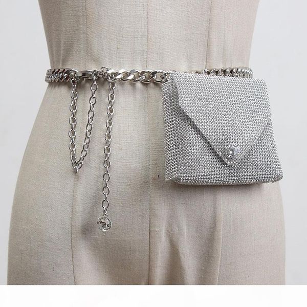 seebeautiful long metal chain belts female simple crystal small square bag summer 2020 new fashion tide l394, Black;brown
seebeautiful long metal chain belts female simple crystal small square bag summer 2020 new fashion tide l394, Black;brown