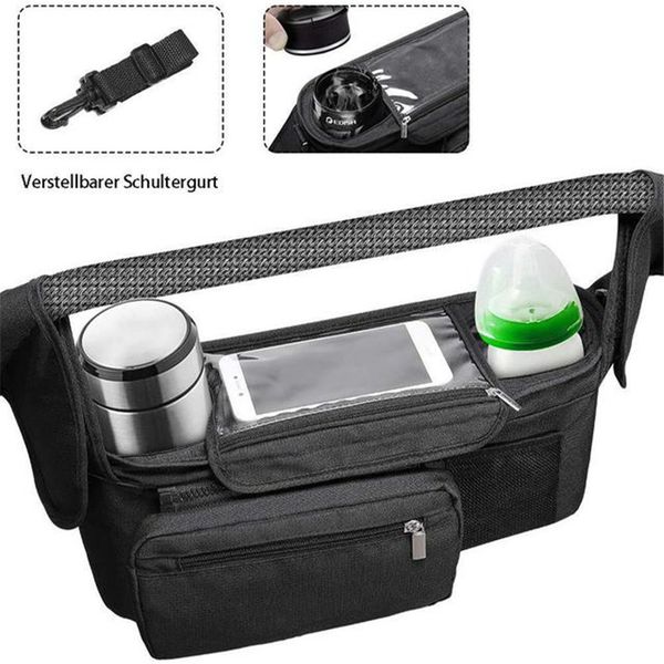 with cup holders mobile phone bag removable bag baby diaper bags baby stroller storage stroller accessori
with cup holders mobile phone bag removable bag baby diaper bags baby stroller storage stroller accessori