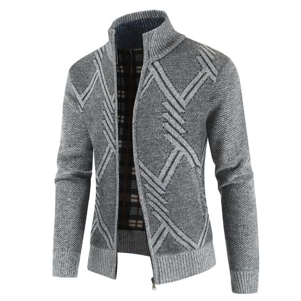 men's sweaters geometric printed man cardigan knitted sweater coat autumn winter men clothing solid casual jacket zip, White;black
men's sweaters geometric printed man cardigan knitted sweater coat autumn winter men clothing solid casual jacket zip, White;black