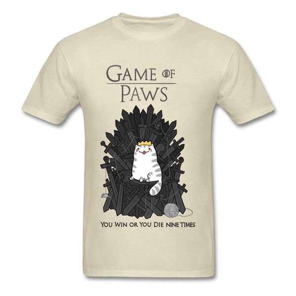 game of paws men short sleeve t shirts