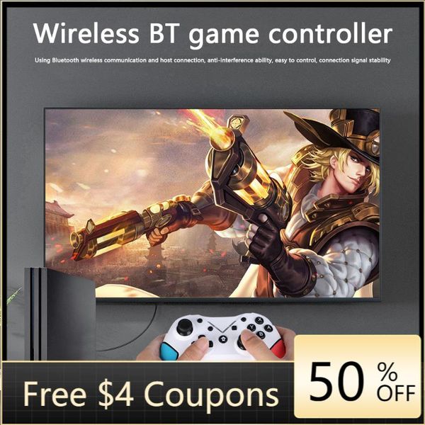 bluetooth wireless gamepad w/ dual vibration motor for n switch pro 6 axis gyro enduring game electronics parts components
bluetooth wireless gamepad w/ dual vibration motor for n switch pro 6 axis gyro enduring game electronics parts components
