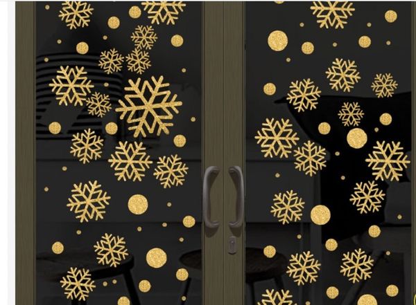 2020 dx225 front gold back silver christmas bell snowflake wall sticker window wall decoration
2020 dx225 front gold back silver christmas bell snowflake wall sticker window wall decoration