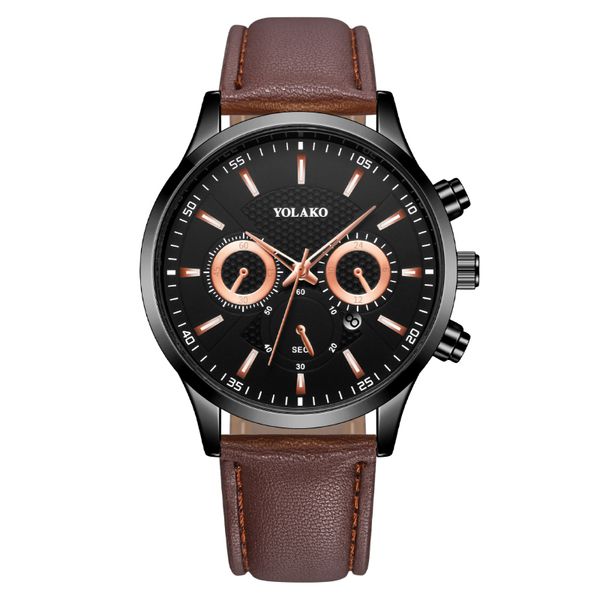 casual arrivals time-limited watches designers manufacturers spot foreign trade fashion three eyes six-pin calendar belt men watch man wris, Slivery;brown
casual arrivals time-limited watches designers manufacturers spot foreign trade fashion three eyes six-pin calendar belt men watch man wris, Slivery;brown
