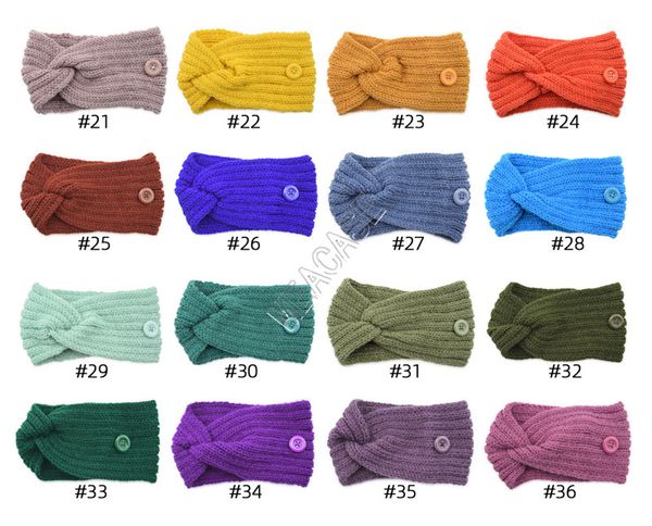 autumn winter women woolen headbands knitting headwrap with button for ear protective designers mask holder hairlace hair 2020 d82701 
autumn winter women woolen headbands knitting headwrap with button for ear protective designers mask holder hairlace hair 2020 d82701