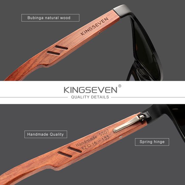 kingseven дизайнер ручной работы женщины мужчины солнцезащитные очки поляризованные природные бубинга деревянные + алюминий моды солнцезащит, White;black
kingseven дизайнер ручной работы женщины мужчины солнцезащитные очки поляризованные природные бубинга деревянные + алюминий моды солнцезащит, White;black