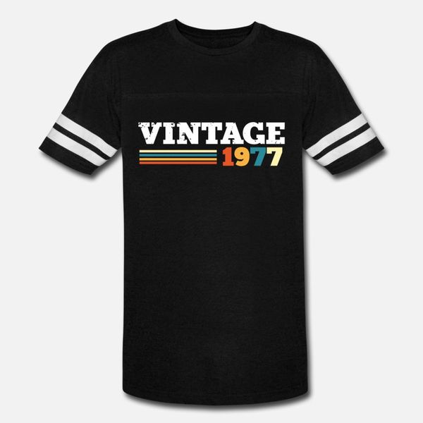 vintage 1977 t shirt men designs cotton o-neck letter graphic casual summer style novelty shirt, White;black
vintage 1977 t shirt men designs cotton o-neck letter graphic casual summer style novelty shirt, White;black