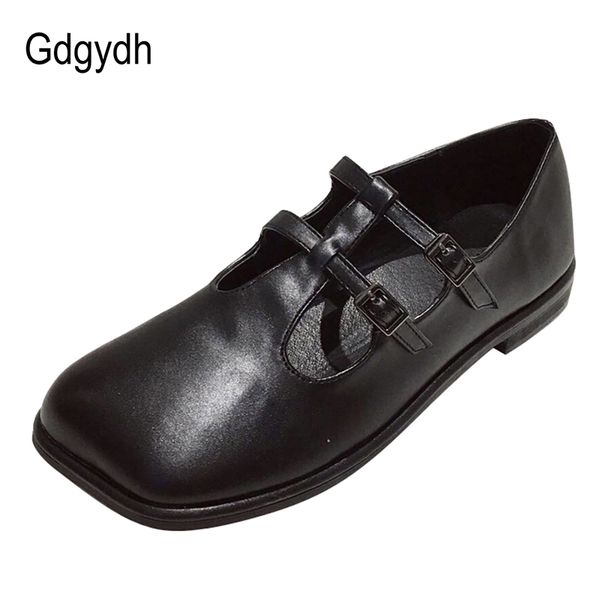 gdgydh fashion british style shoes women square head shallow mouth flat shoes black lolita doll t-strap 2020
gdgydh fashion british style shoes women square head shallow mouth flat shoes black lolita doll t-strap 2020