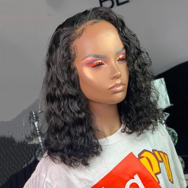 lace wigs bib water wave short bob wig 13x4 front human hair for women remy brazilian natural black bleached with baby, Black;brown
lace wigs bib water wave short bob wig 13x4 front human hair for women remy brazilian natural black bleached with baby, Black;brown