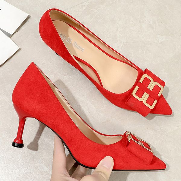 plus size 33-42 wedding red heels escarpins women 9.5cm 6.5cm high heels prom pumps lady valentine low heels metal buckle shoes, Black
plus size 33-42 wedding red heels escarpins women 9.5cm 6.5cm high heels prom pumps lady valentine low heels metal buckle shoes, Black