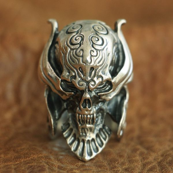 925 sterling silver vampire мужские кольца черепа байкер punk кольцо сша размер 7,5 ~ 10
925 sterling silver vampire мужские кольца черепа байкер punk кольцо сша размер 7,5 ~ 10