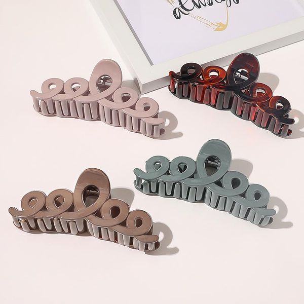 hair accessories 2021 fashion girl claw imitation plastic solid color hairpin geometric shape bath clips for women
hair accessories 2021 fashion girl claw imitation plastic solid color hairpin geometric shape bath clips for women