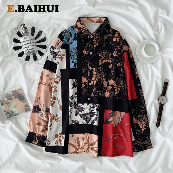 e-baihui harajuku punk gothic black blouse 2020 women korean geometric print shirts vintage loose casual streetwear spring, White
e-baihui harajuku punk gothic black blouse 2020 women korean geometric print shirts vintage loose casual streetwear spring, White